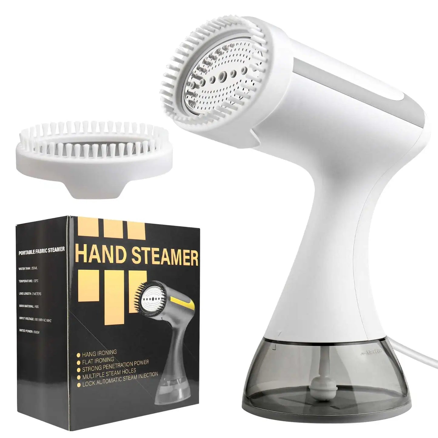 Portable Garment Steamer — Wrinkle Free Clothes in 3 Minutes