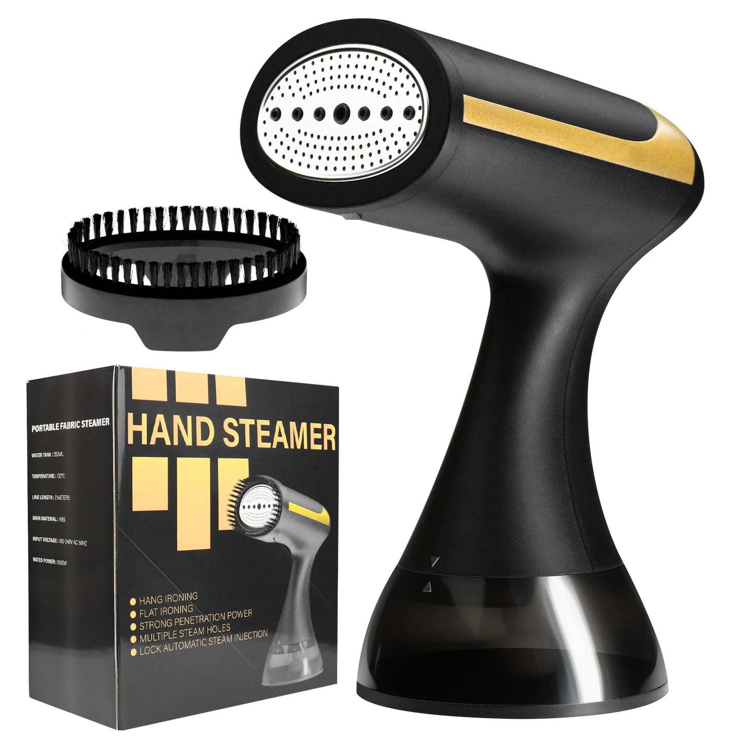 Portable Garment Steamer — Wrinkle Free Clothes in 3 Minutes