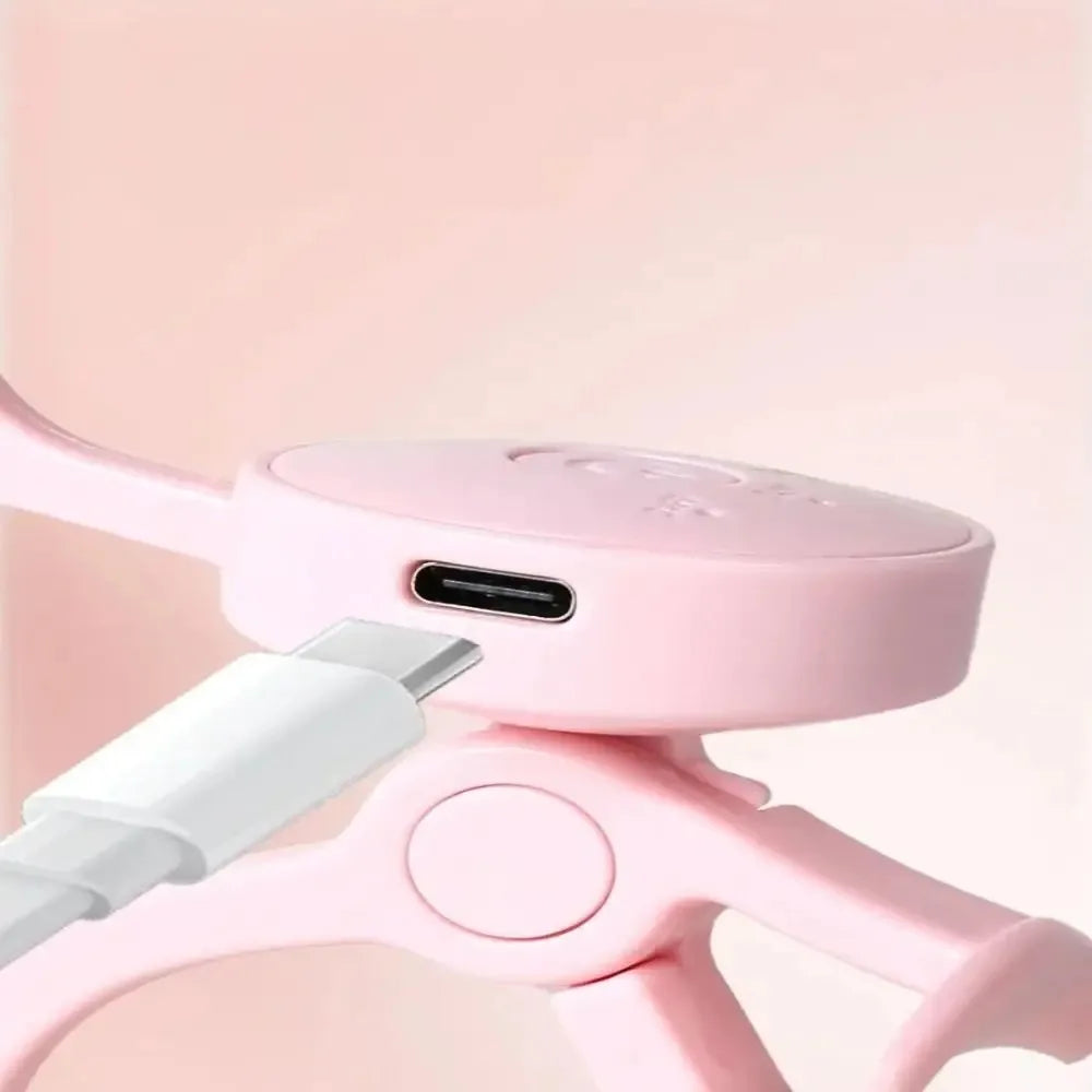 Heated Eyelash Curler — Electric Long Lasting Frameless Curling Tool