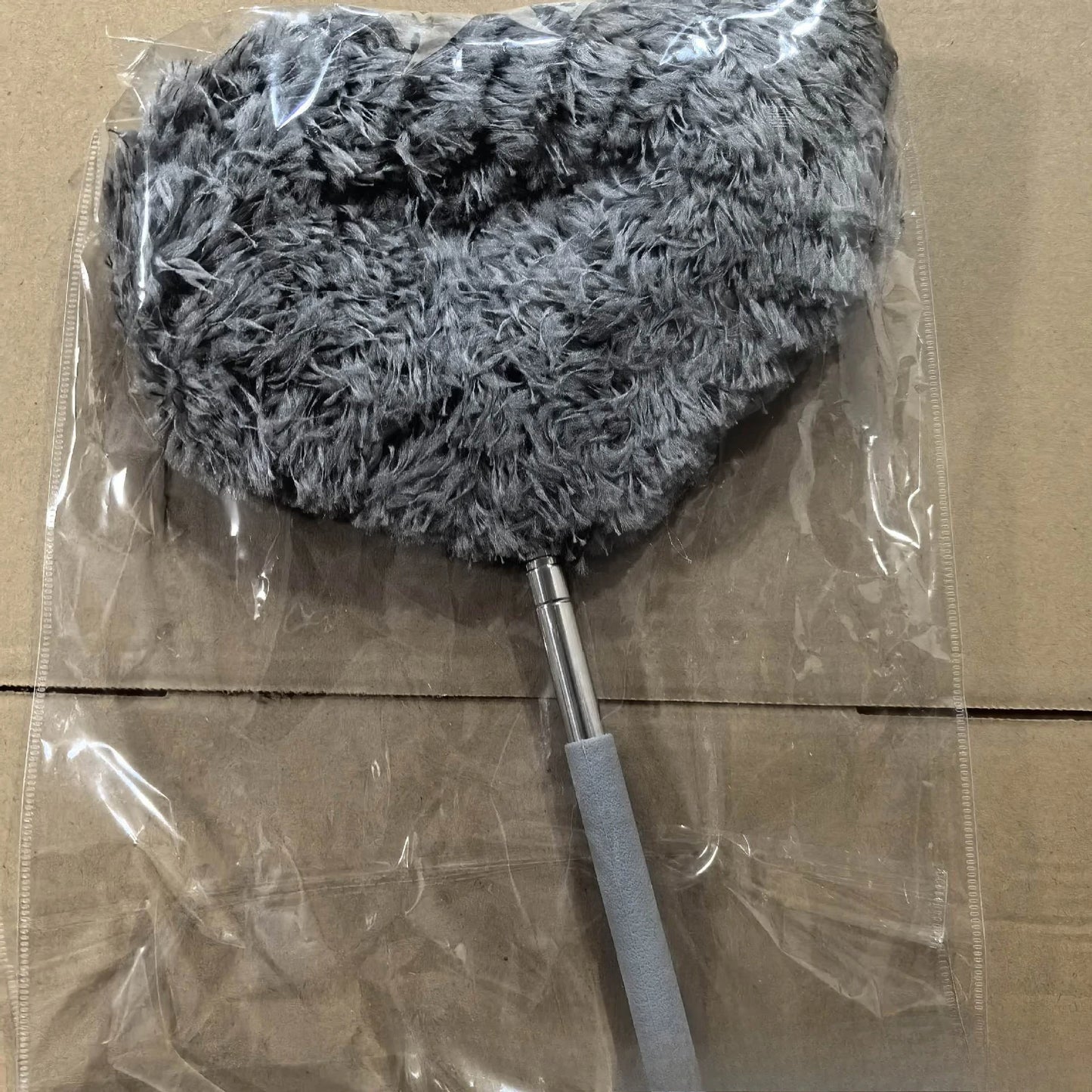 Retractable Ceiling Fan Duster — Extendable 48 Inch Microfiber Pole