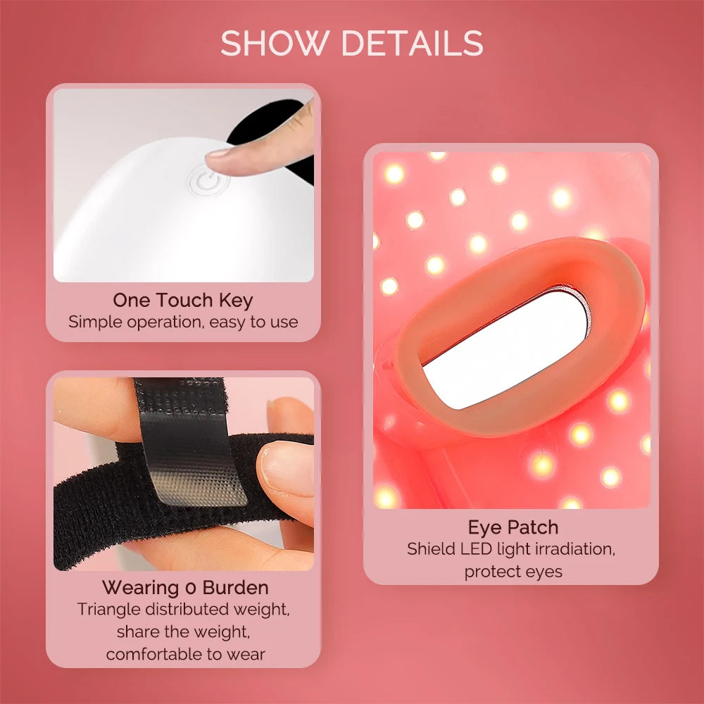 7 Color LED Face & Neck Mask — Photon Skin Rejuvenation Therapy