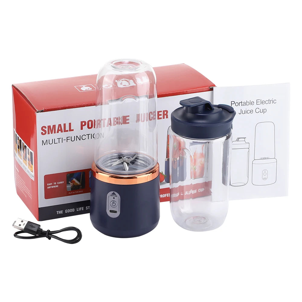 Portable Blender Cup — Fresh Smoothies in 9 Seconds On the Go