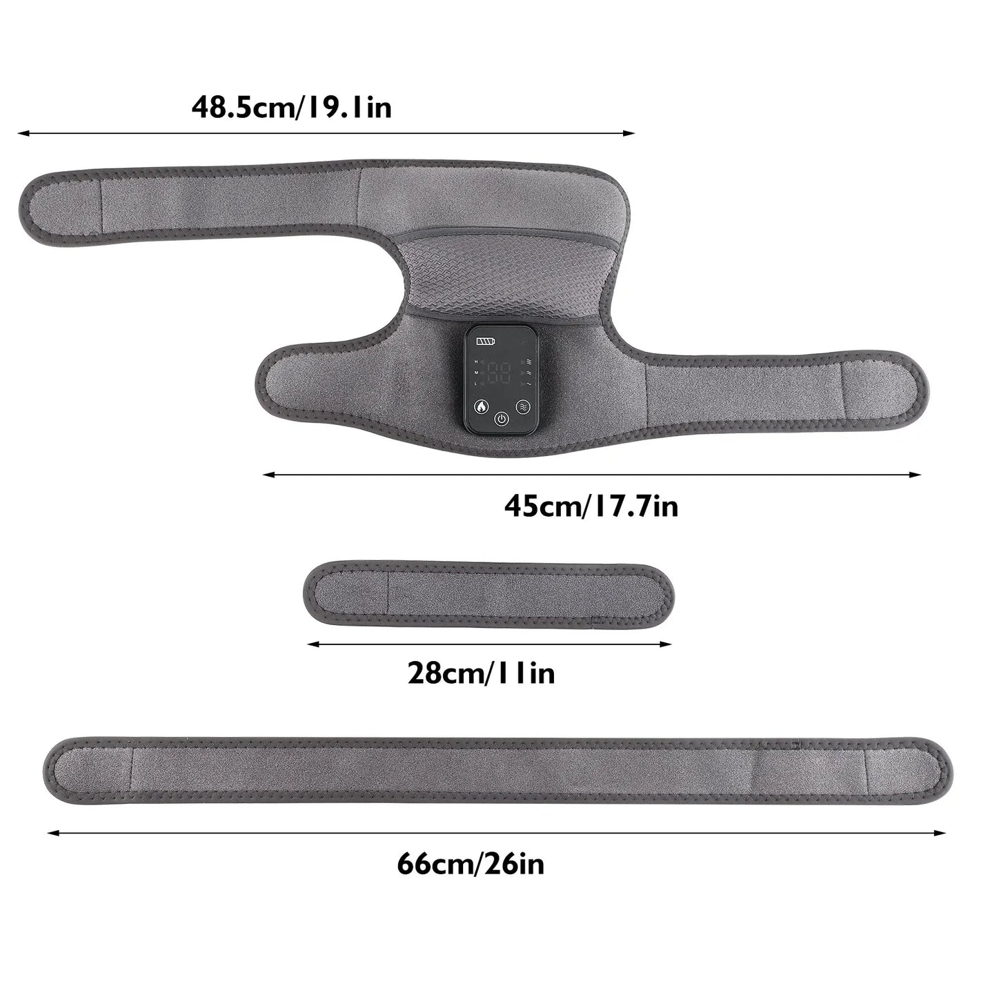 Heated Knee & Joint Massager — Wireless Pain Relief Wrap