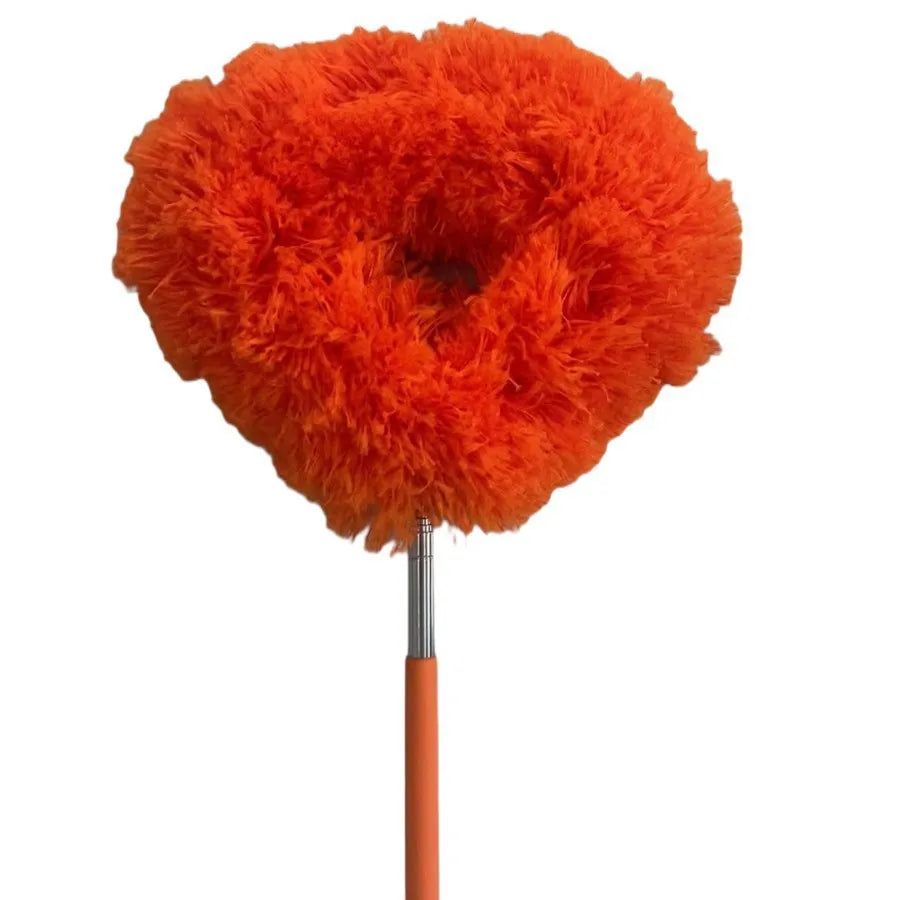 Retractable Ceiling Fan Duster — Extendable 48 Inch Microfiber Pole