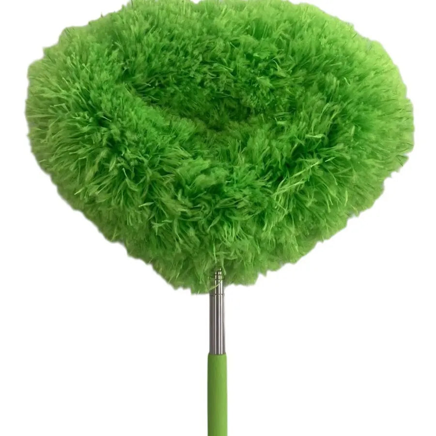 Retractable Ceiling Fan Duster — Extendable 48 Inch Microfiber Pole
