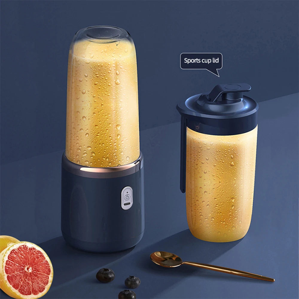 Portable Blender Cup — Fresh Smoothies in 9 Seconds On the Go