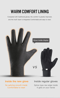 Rechargeable Heated Gloves – 3 Heat Levels & Waterproof Design