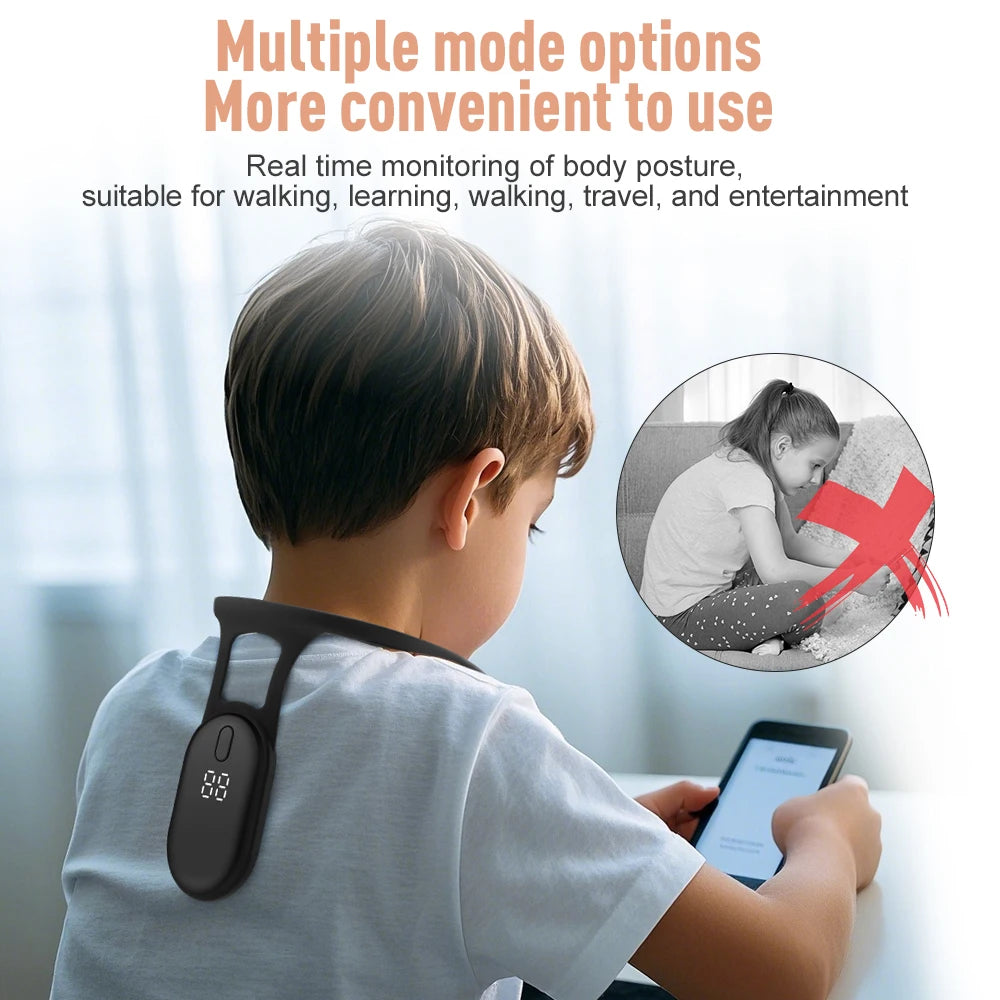 Smart Posture Corrector — Vibration Reminder for Adults & Kids