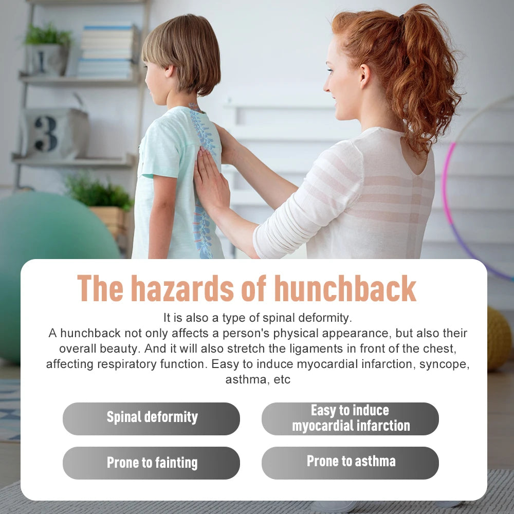 Smart Posture Corrector — Vibration Reminder for Adults & Kids